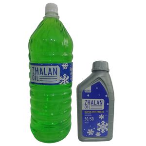 آب رادیاتور خودرو ژالان اویل مدل rc ro11 3l به همراه ضدیخ خودرو