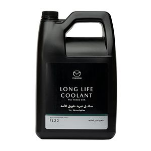 آب رادیاتور مزدا مدل fl22 کد long life coolant حجم 4 لیتر