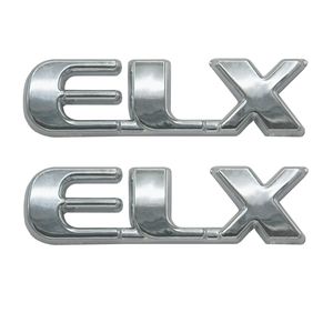 آرم بغل گلگیر خودرو بیلگین طرح ای ال ایکس مدل elx2 مناسب برای سمند  بسته 2 عددی
