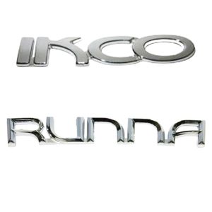 آرم صندوق عقب خودرو بیلگین مدل runna 3 مناسب برای رانا مجموعه 2 عددی