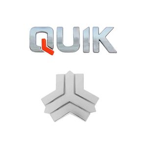 آرم صندوق عقب خودرو قطعه سازان کبیر مدل arm qck 907 مناسب برای کوییک مجموعه 2 عددی