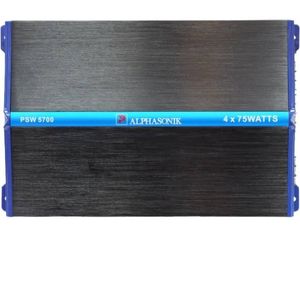 آمپلی فایر خودرو 1 کانال آلفاسونیک مدل psw5700