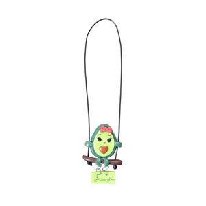 آویز تزئینی خودرو مدل آووکادو پاپیونی کد sn56
