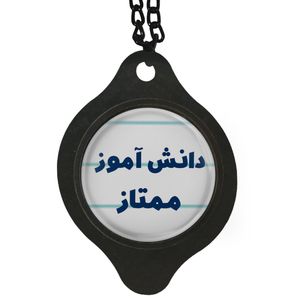 آویز تزئینی خودرو مدل دانش آموز ممتاز کد 365