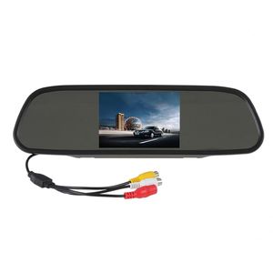 آینه مانیتور دار و دوربین دنده عقب خودرو توبیز کد tf43