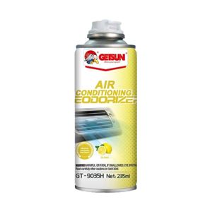 اسپری آنتی باکتریال سیستم تهویه خودرو گتسان مدل gt 9035h با رایحه لیمو حجم 235 میلی‌لیتر