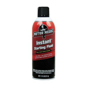 اسپری اتر استارت سریع خودرو موتور مدیک مدل instant starting fluid حجم 311 میلی لیتر