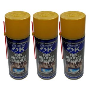 اسپری انژکتور شوی خودرو اوکی مدل cleaner حجم 450 میلی لیتر مجموعه 3 عددی