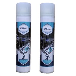 اسپری براق کننده و تمیز کننده داشبورد خودرو جردن مدل new sport حجم 300 میلی لیتر بسته 2 عددی