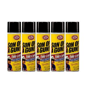 اسپری تمیز کننده لاستیک خودرو اس تی پی مدل son of a gun بسته 5 عددی
