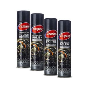 اسپری داشبورد خودرو کاسپین مدل original حجم 300 میلی لیتر بسته 4 عددی
