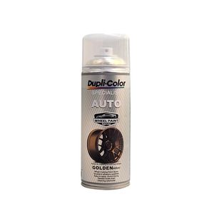 اسپری رنگ رینگ طلایی دوپلی کالر مدل wheel paint حجم 400 میلی لیتر