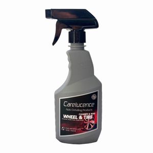 اسپری فوم تمیز کننده و براق کننده رینگ و لاستیک خودرو کرلوسنس مدل 21av530 حجم 530 میلی لیتر
