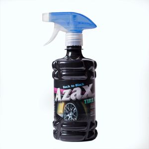 اسپری واکس لاستیک خودرو آزاکس مدل tws 50 حجم 500 میلی لیتر