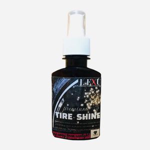 اسپری واکس لاستیک خودرو لکسوو مدل shine m حجم 120 میلی لیتر