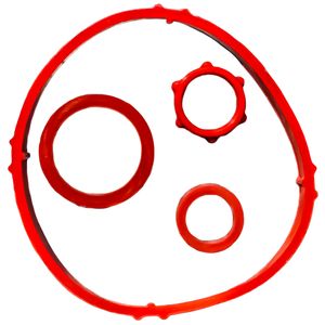 اورینگ پایه فیلتر روغن خودرو فورس مدل 002698 کد tu5.me16.tu5p مناسب برای پژو 206 تیپ 5 ، پژو 207 بسته 4 عددی