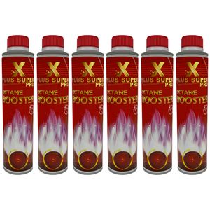 اُکتان بوستر ایکس پلاس مدل super pro حجم 400 میلی لیتر بسته 6 عددی