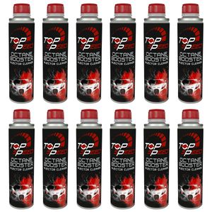 اُکتان بوستر و تمیز کننده انژکتور  تاپ اِسپید  کد t 20 حجم 300 میلی لیتر  بسته 12 عددی