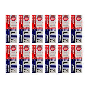 اکتان بوستر و انژکتور شوی دو کاره فایوآپ مدل power 2 in 1 حجم 400 میلی لیتر بسته 12 عددی