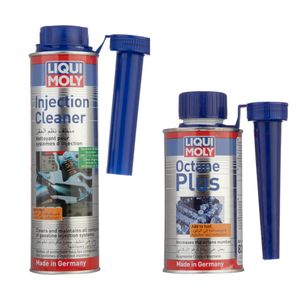 اکتان پلاس و تمیزکننده انژکتور لیکومولی مدل plus حجم 150 میلی لیتر بسته 2 عددی