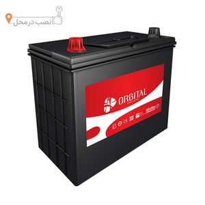 باتری اتمی خودرو سپاهان باطری مدل b20 اوربیتال 35 آمپر