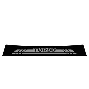 برچسب آفتابگیر شیشه جلو مدل turbo shield مناسب برای پژو 405