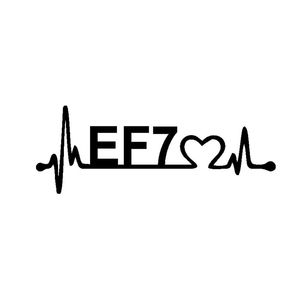 برچسب بدنه خودرو طرح ef7 کد z5