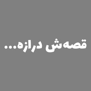 برچسب بدنه خودرو طرح قصه‌ش درازه... کد mt w434