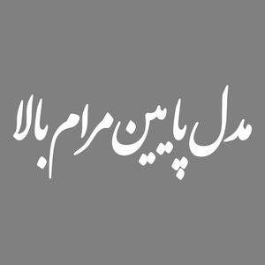 برچسب بدنه خودرو طرح مدل پایین مرام بالا کد mt w536