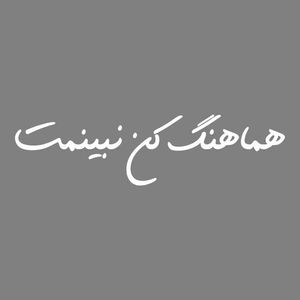 برچسب بدنه خودرو طرح هماهنگ کن نبینمت کد mt w451