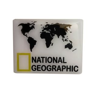 برچسب خودرو مدل ژله ای کد  national geographic square
