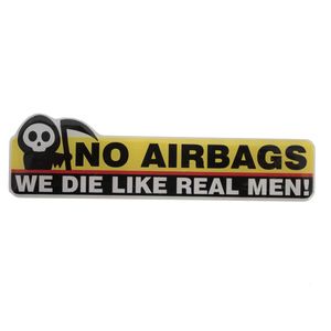 برچسب خودرو مدل ژله ای کد no airbags