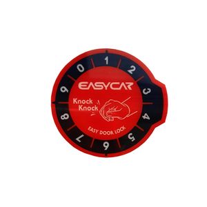برچسب دزدگیر شیشه خودرو قطعه سازان کبیر مدل knock easycar