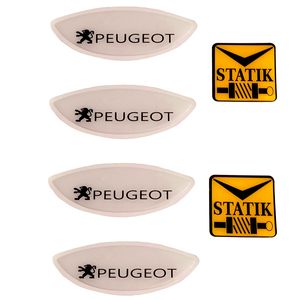 برچسب زیر دستگیره در خودرو طرح استاتیک مدل ژله ای کد sfid pjo مناسب برای پژو 206 مجموعه 6 عددی