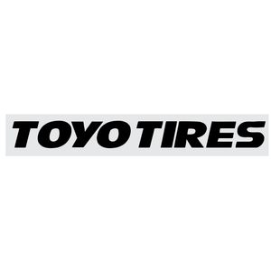 برچسب شیشه خودرو طرح آفتابگیر مدل toyo