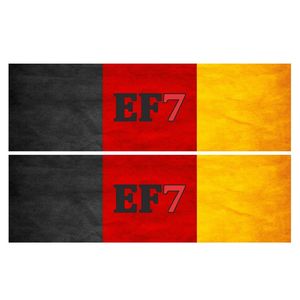 برچسب پارکابی خودرو رایسان طرح ef7 کد sb032 بسته 2 عددی