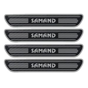 برچسب پارکابی خودرو مهدیار مدل  کربن کد sp112 مناسب برای سمند بسته 4 عددی
