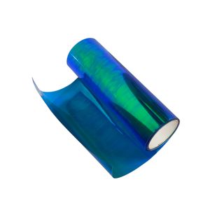 برچسب چراغ خودرو مدل هفت رنگ ab30 رول یک متری