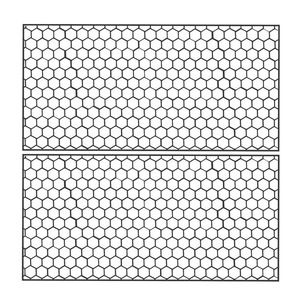 برچسب چراغ خودرو مهدیار طرح لانه زنبوری کد bch101