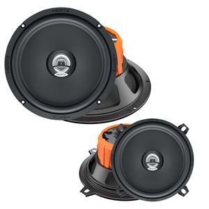 بلندگو پشت و جلو خودرو هرتز مدل dcx165.3 130.3 سایز 6.5 و 5 اینچ بسته 4 عددی