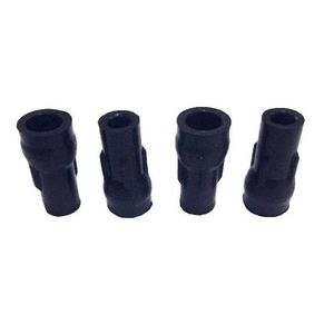 بوت وایر شمع خودرو استیم پارت مدل سیلیکونی مناسب برای ویتارا 2400 بسته 4 عددی