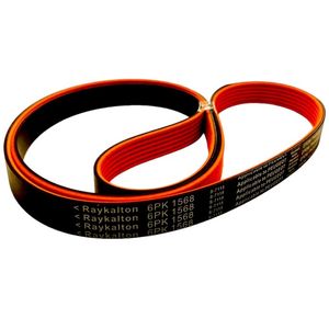 تسمه دینام رایکالتون مدل مولد روکش دار epdm کد 6pk1568 مناسب  برای پژو 206 تیپ 2 و 3
