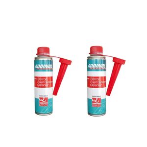 تمیز کننده سیستم سوخت خودرو آدینول مدل fuel system cleaner حجم 300 میلی لیتر بسته 2عددي