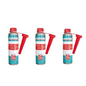 تمیز کننده سیستم سوخت خودرو آدینول مدل fuel system cleaner حجم 300 میلی لیتر بسته 3 عددي