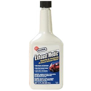تمیزکننده سیستم سوخت خودرو گانک مدل exhaust medic حجم 354 میلی لیتر