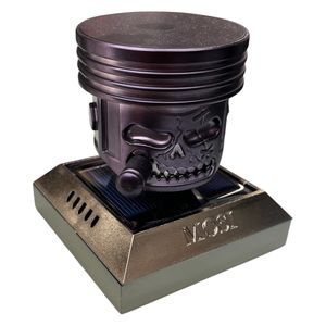 خوشبو کننده رو داشبوردی خودرو مسی مدل سولار چرخشی طرح پیستون خودرو  کد ble blk