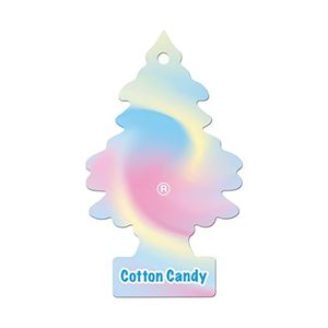 خوشبوکننده خودرو لیتل تریس مدل trees رایحه cotton candy