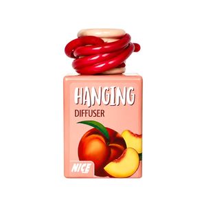 خوشبوکننده خودرو نایس پاپت مدل peach با رایحه هلو حجم 10 میلی‌لیتر