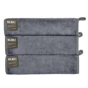 دستمال ماکروفایبر نیلمکس مدل hc 012 سایز 30×30 سانتی متر بسته 3 عددی