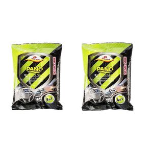 دستمال مرطوب پانو مدل dashboard polisher دو بسته 12 عددی